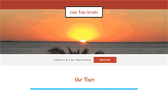 Desktop Screenshot of casavistacerralvo.com